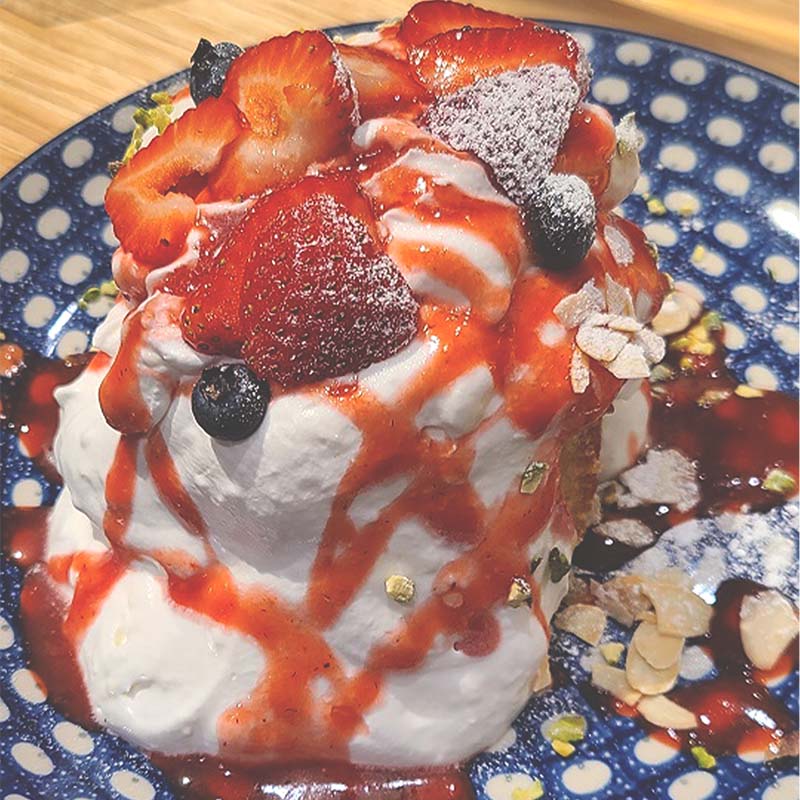 幕張のフワフワでとろけて卵のコクもあって美味しいパンケーキのお店 青葉住宅販売