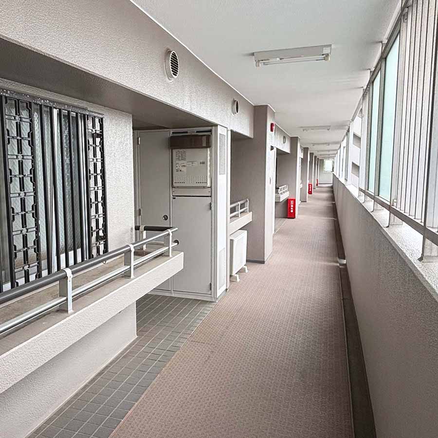 サクラパーク大久保の廊下